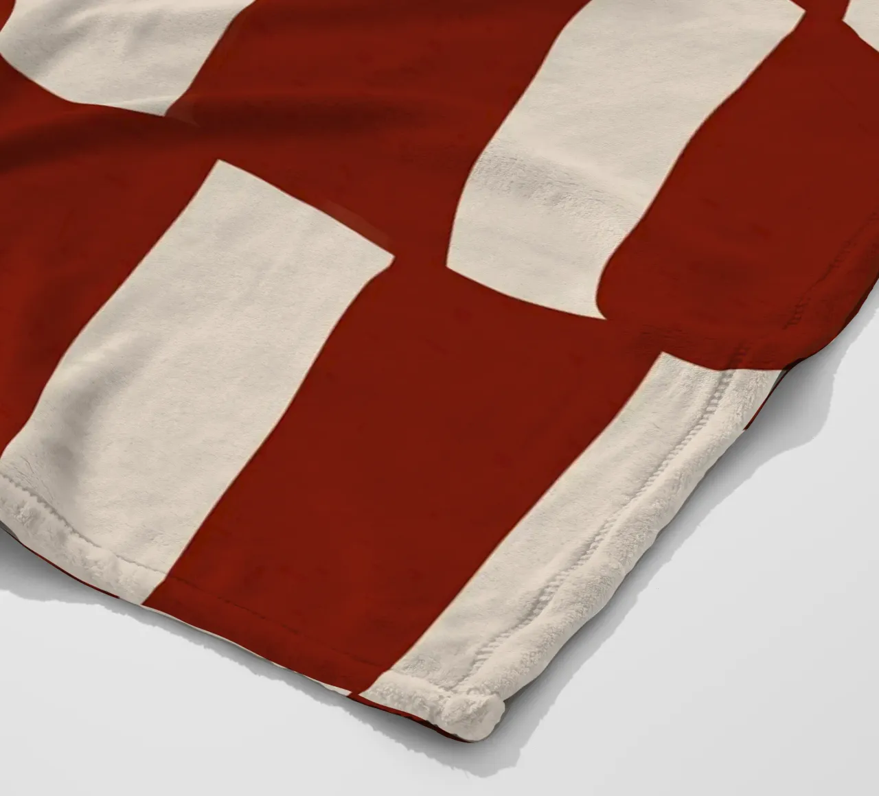 Red Pattern coperta in pile da treechild