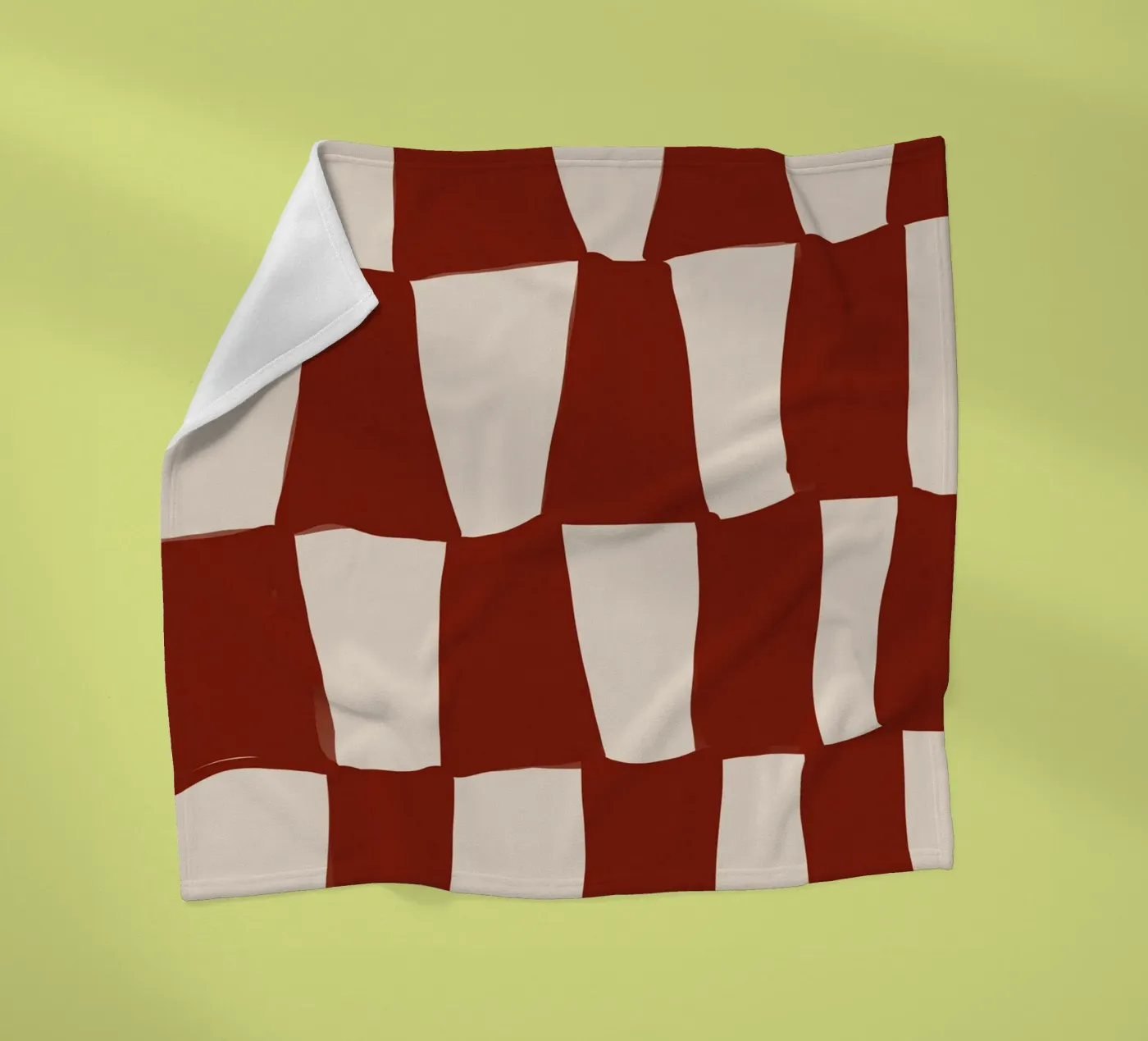 Red Pattern fleecedeken van treechild