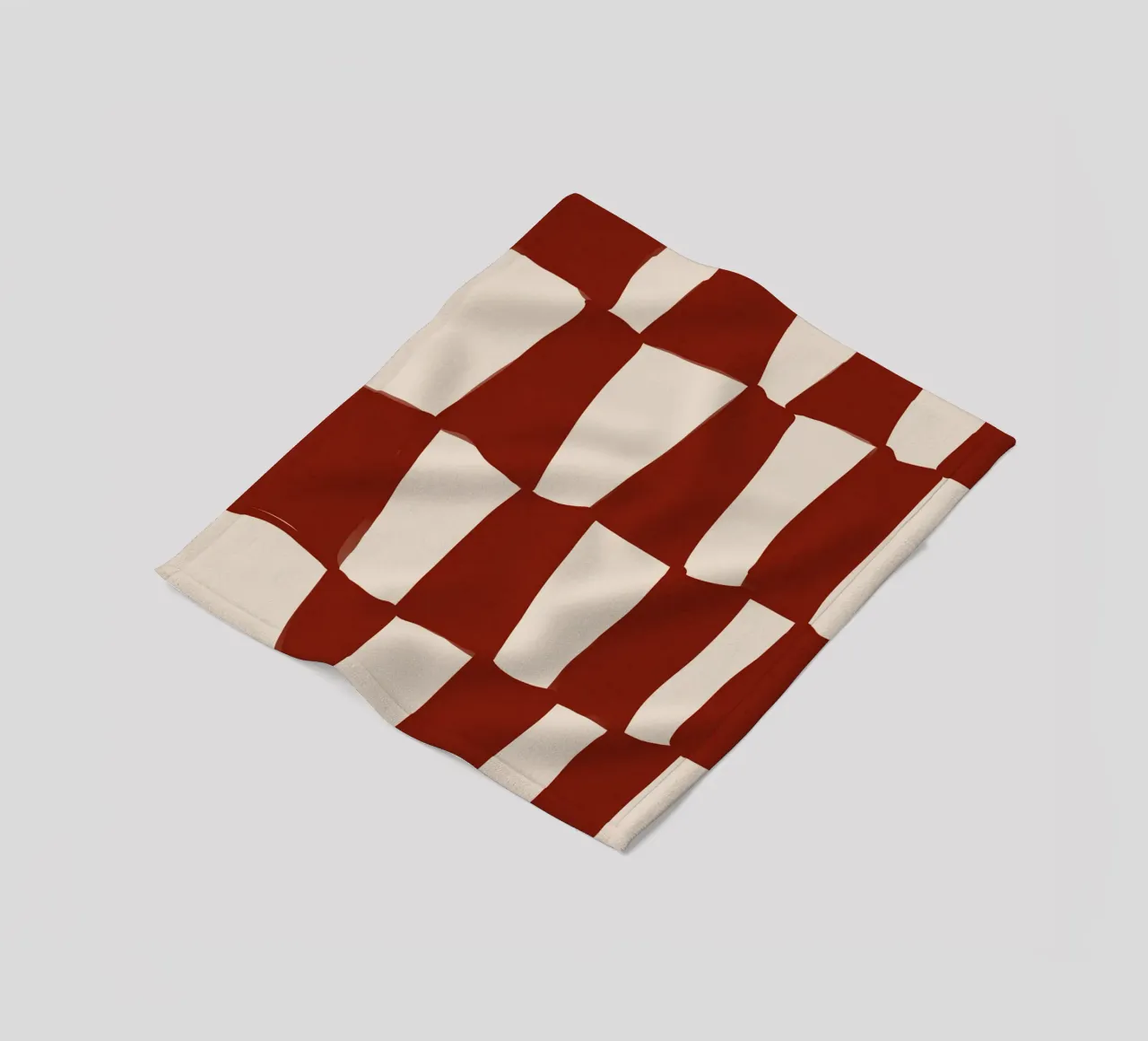 Red Pattern coperta in pile da treechild
