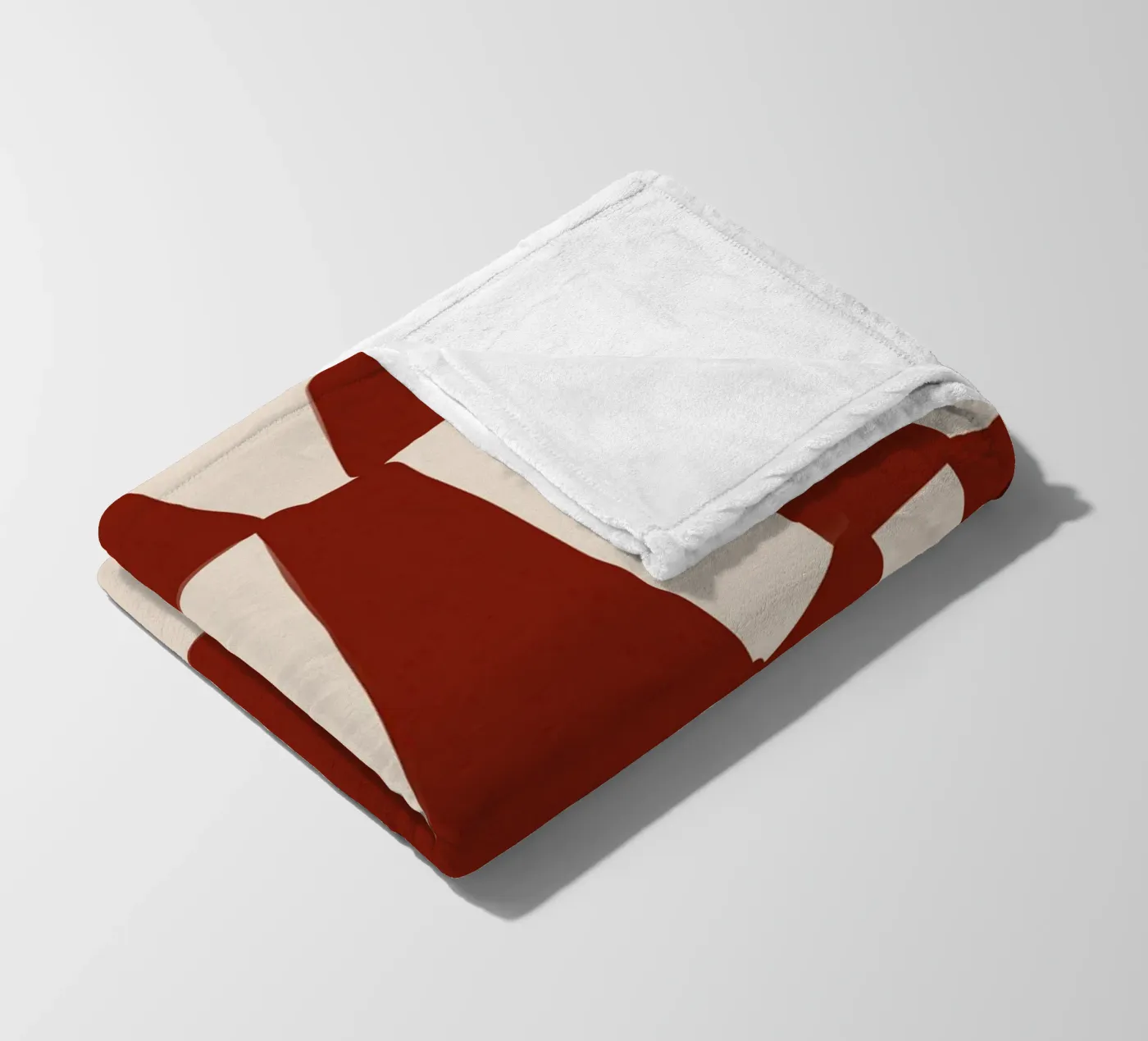 Red Pattern fleecedeken van treechild