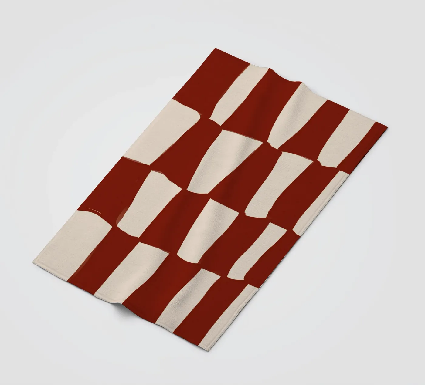 Red Pattern fleecedeken van treechild