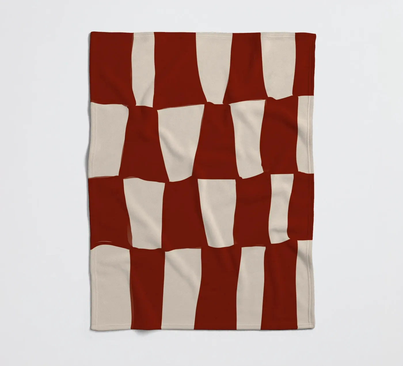 Red Pattern fleecedeken van treechild