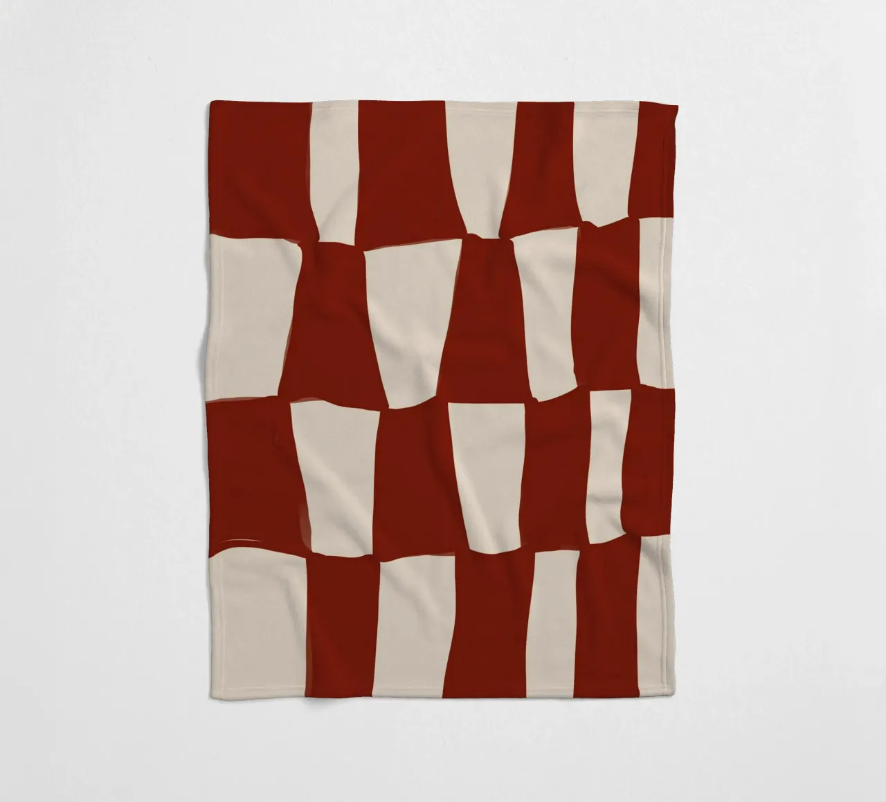 Red Pattern coperta in pile da treechild