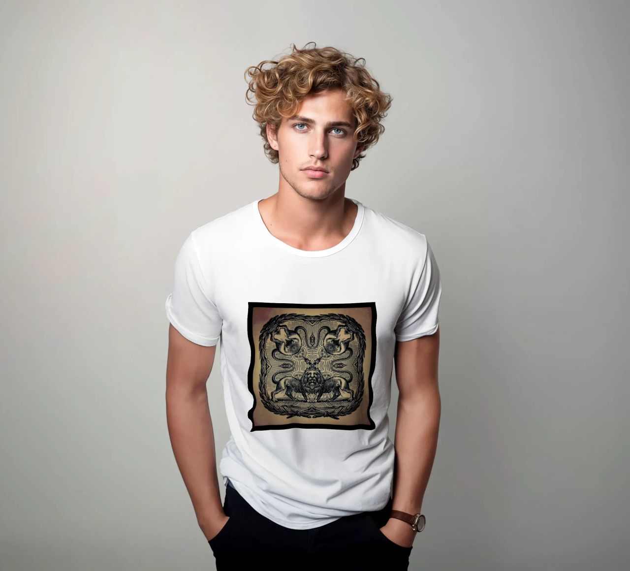 Creeping From Behind t-shirt da Ballack Art House