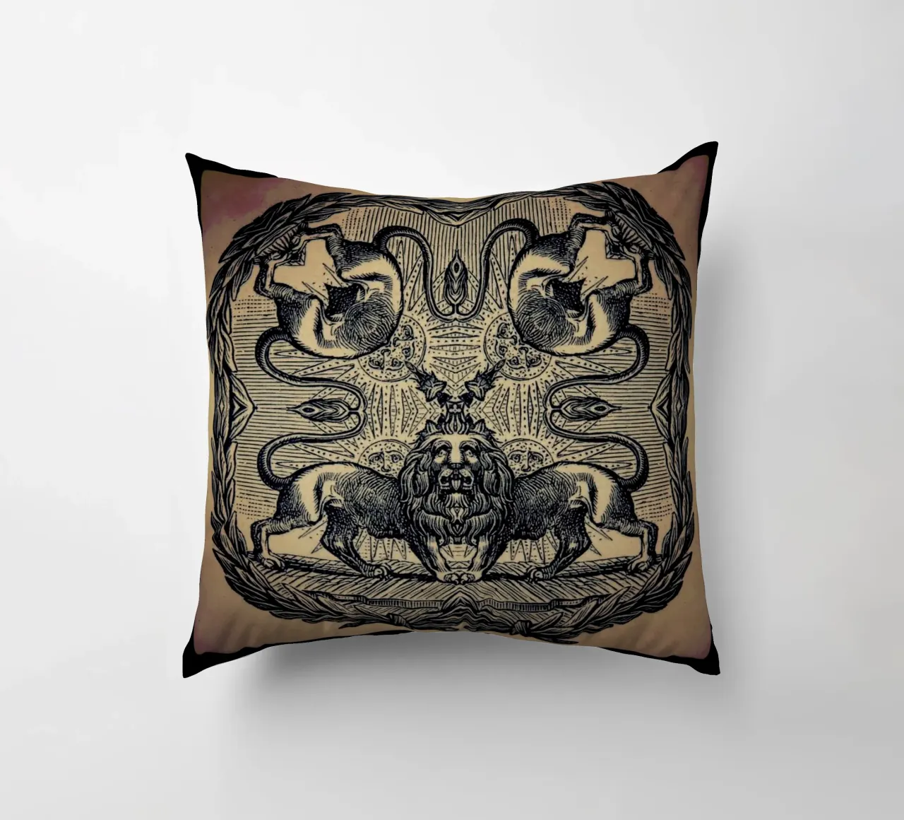 Creeping From Behind cuscino da Ballack Art House