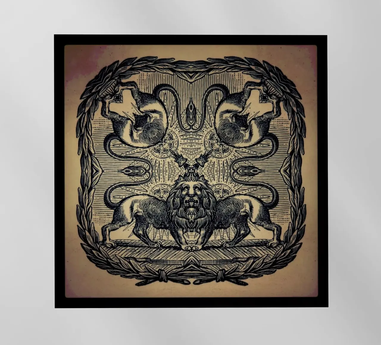 Creeping From Behind pellicola backlit da Ballack Art House