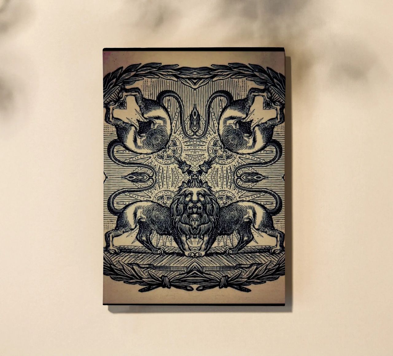 Creeping From Behind notebook by Ballack Art House