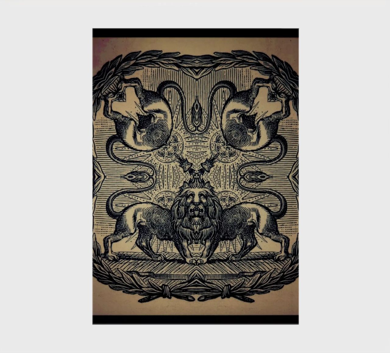 Creeping From Behind notebook by Ballack Art House