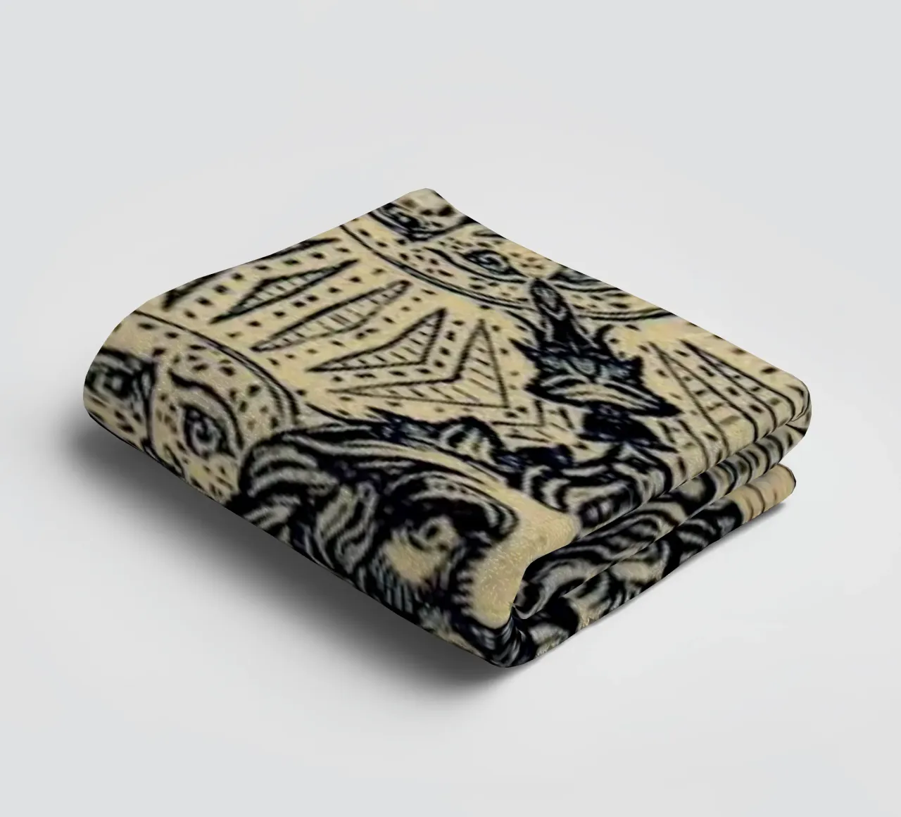 Creeping From Behind asciugamano da bagno da Ballack Art House