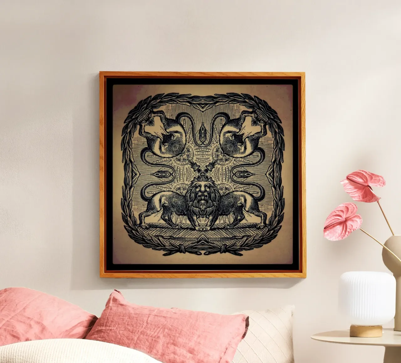 Creeping From Behind plexiglass da Ballack Art House