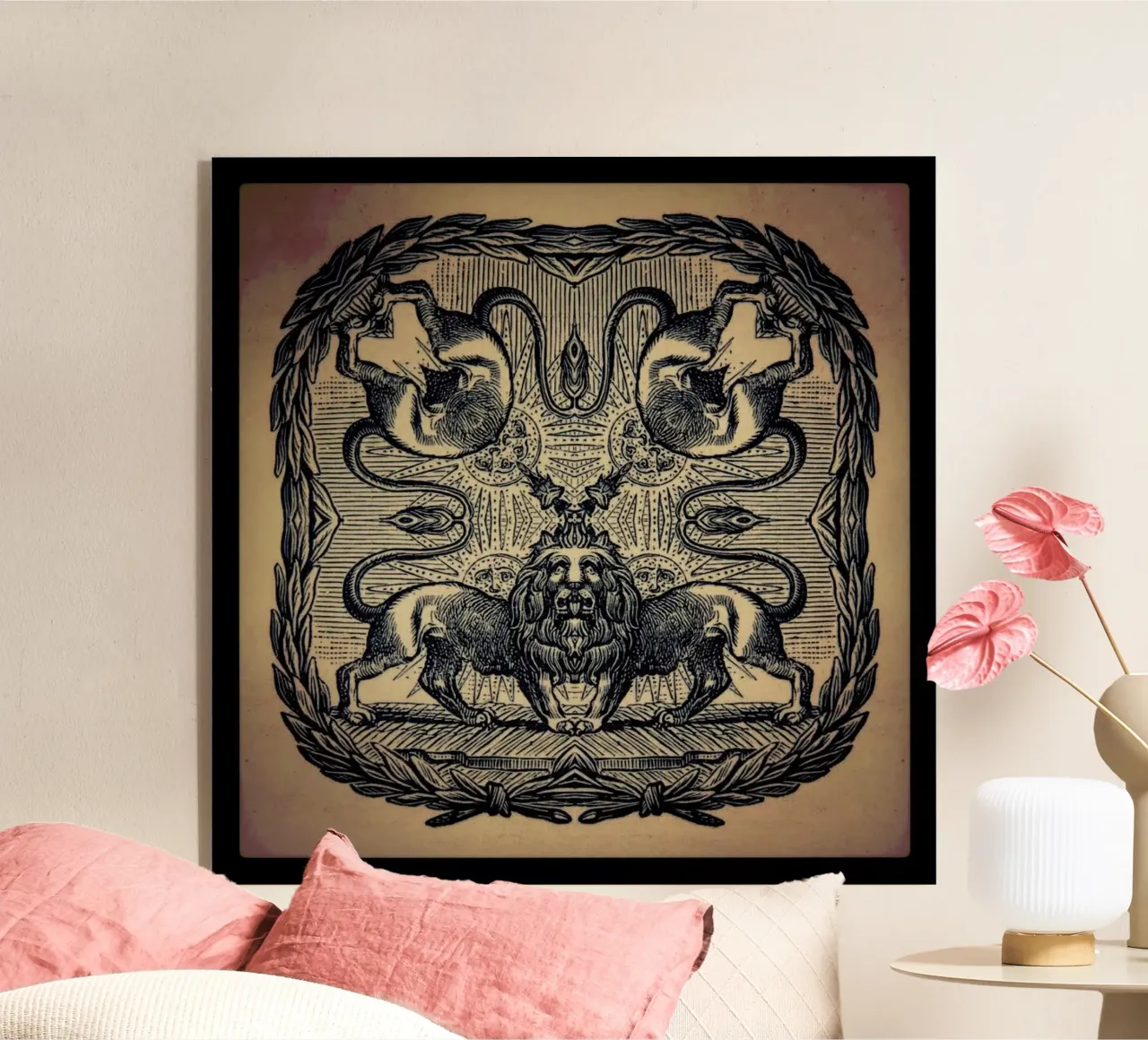 Creeping From Behind plexiglass da Ballack Art House