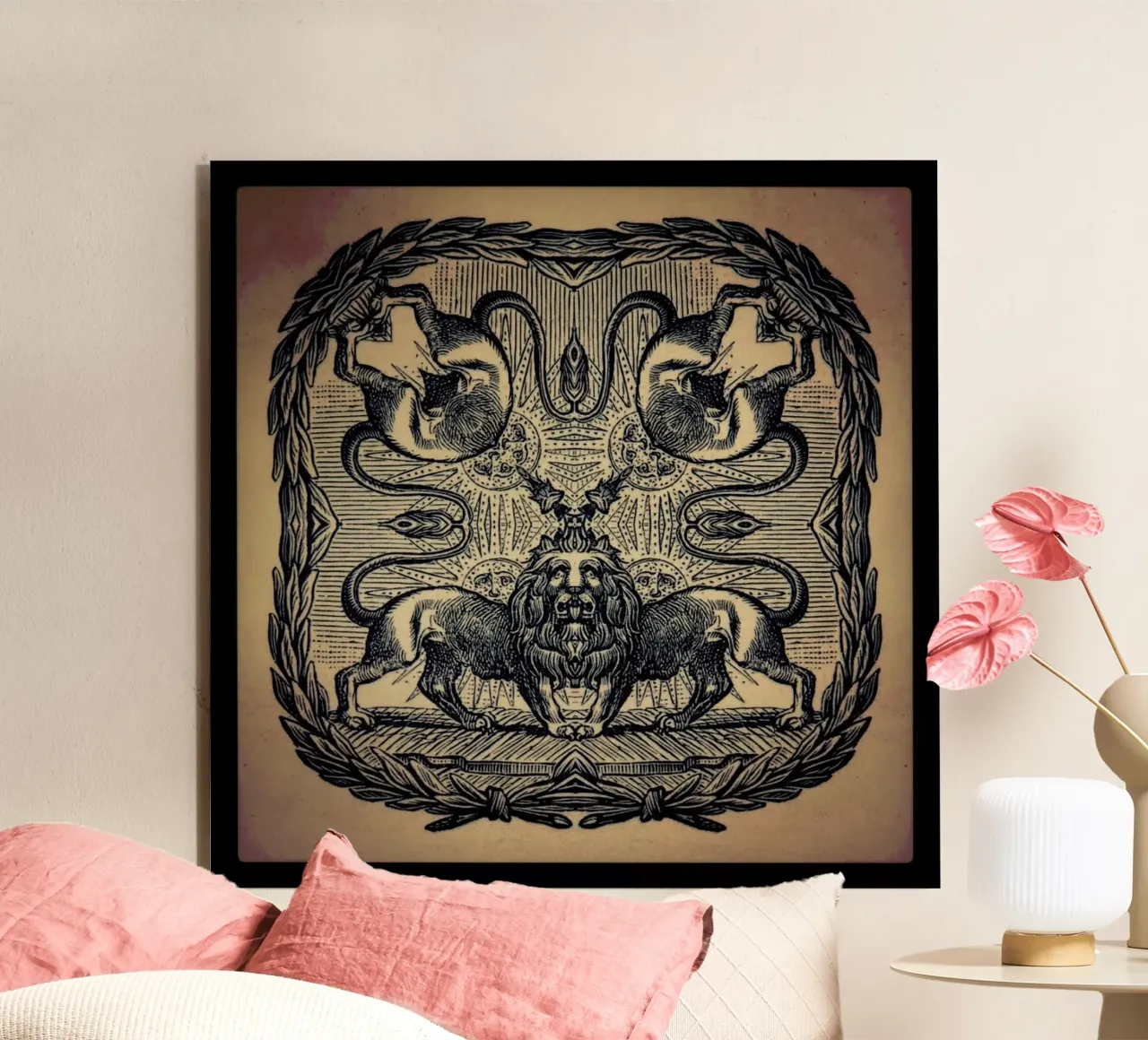 Creeping From Behind alluminio dibond da Ballack Art House