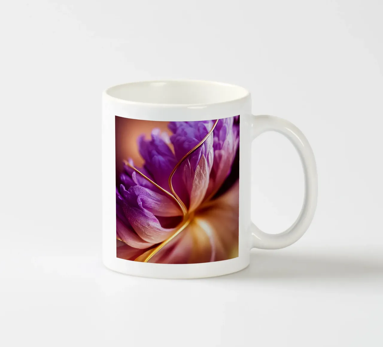 Macro fiore di lillà tazza in ceramica da Bold Blooms