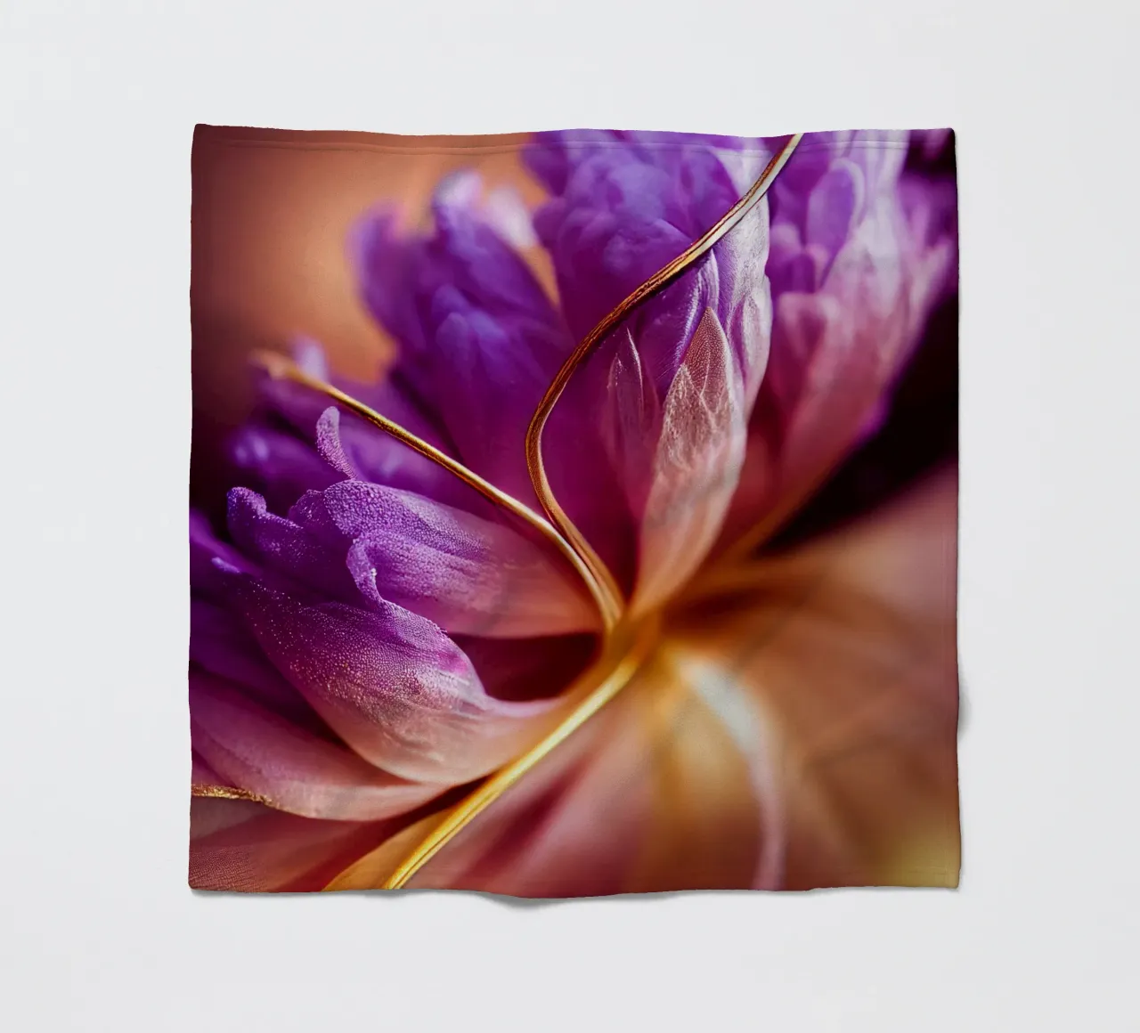 Macro fiore di lillà coperta in pile da Bold Blooms