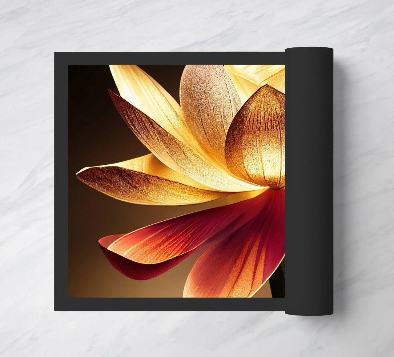 Macro fiore di loto zerbino da Bold Blooms