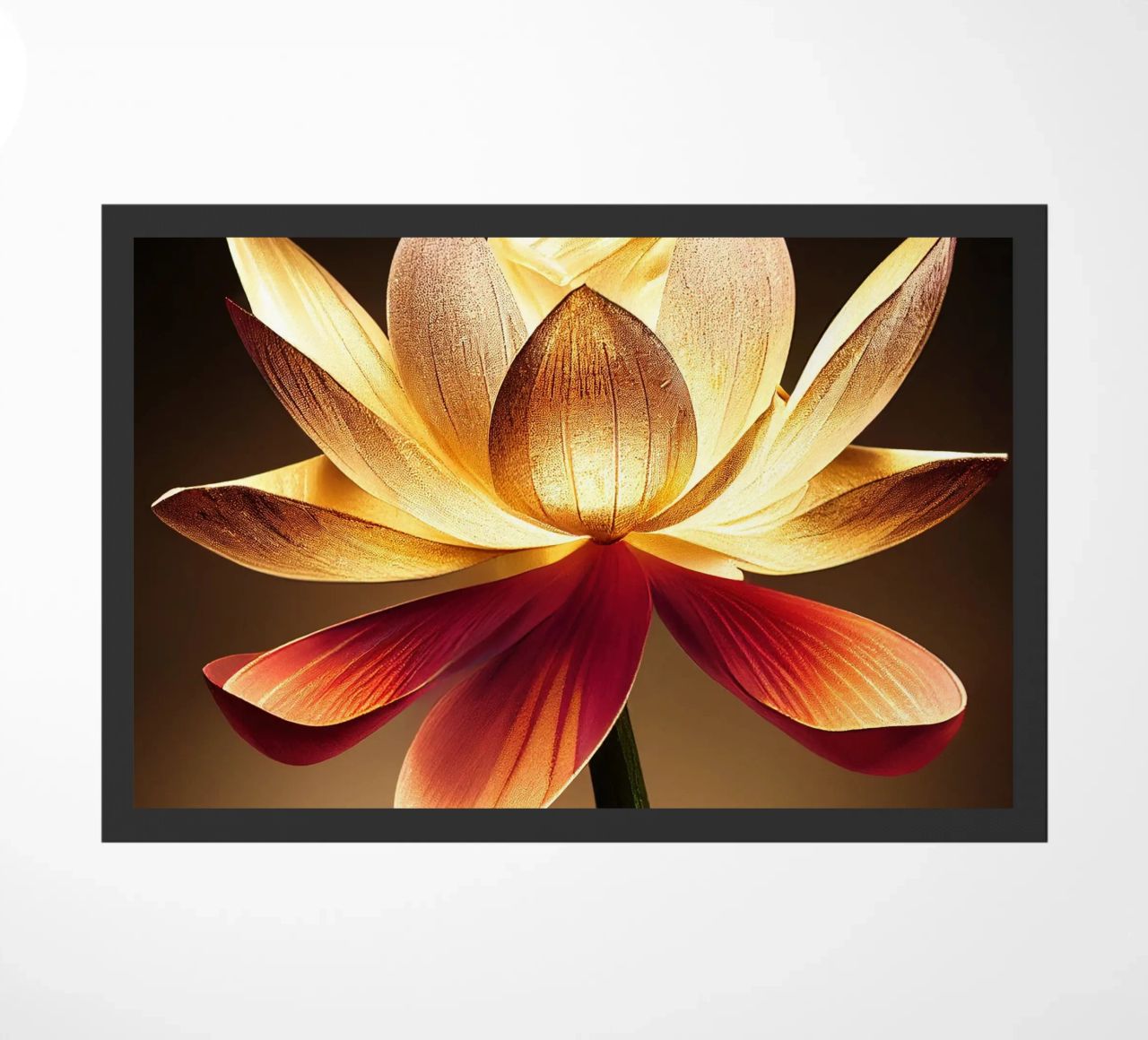 Macro fiore di loto zerbino da Bold Blooms