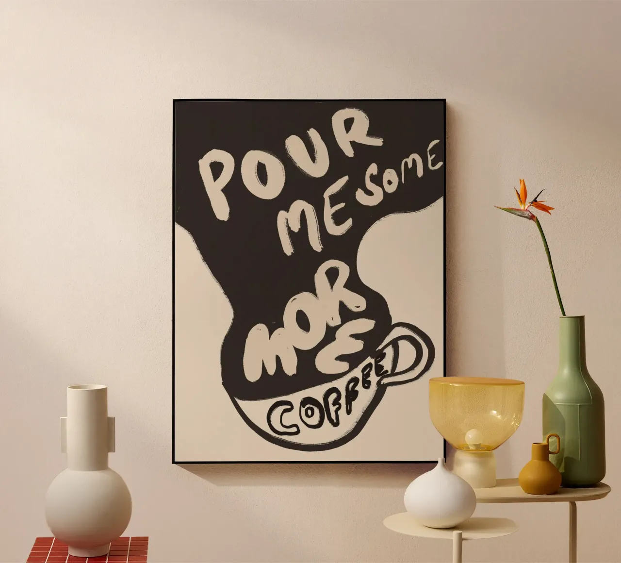 More Coffee plexiglass da treechild