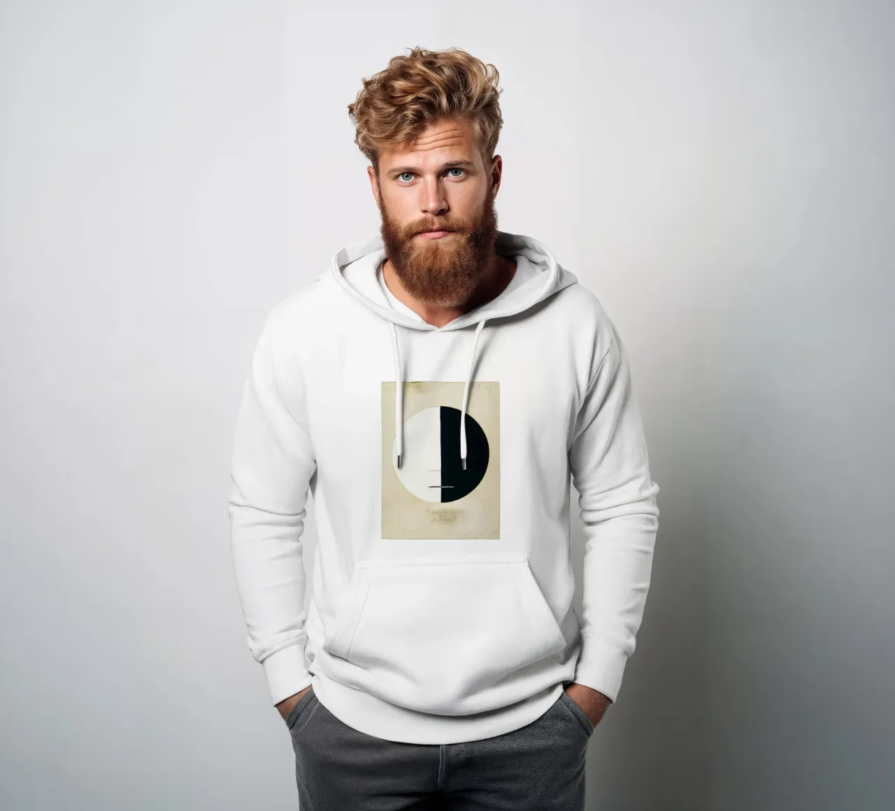 Hilma af Klint, Il punto di vista del Buddha nella vita terrena n. 3 felpa con cappuccio da William Store