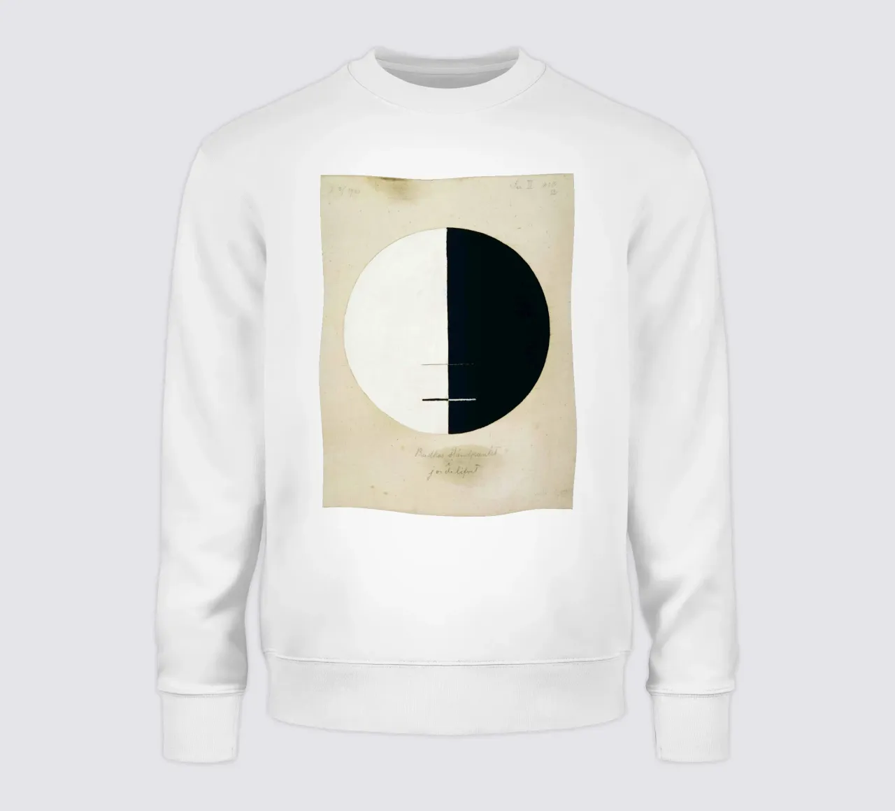 Hilma af Klint, Le point de vue des bouddhas dans la vie terrestre n° 3 sweat de William Store