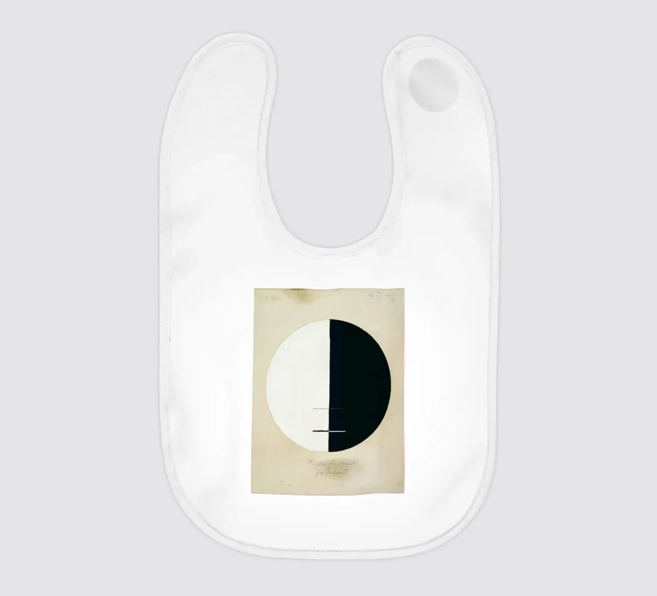 Hilma af Klint, Le point de vue des bouddhas dans la vie terrestre n° 3 bavoir de William Store