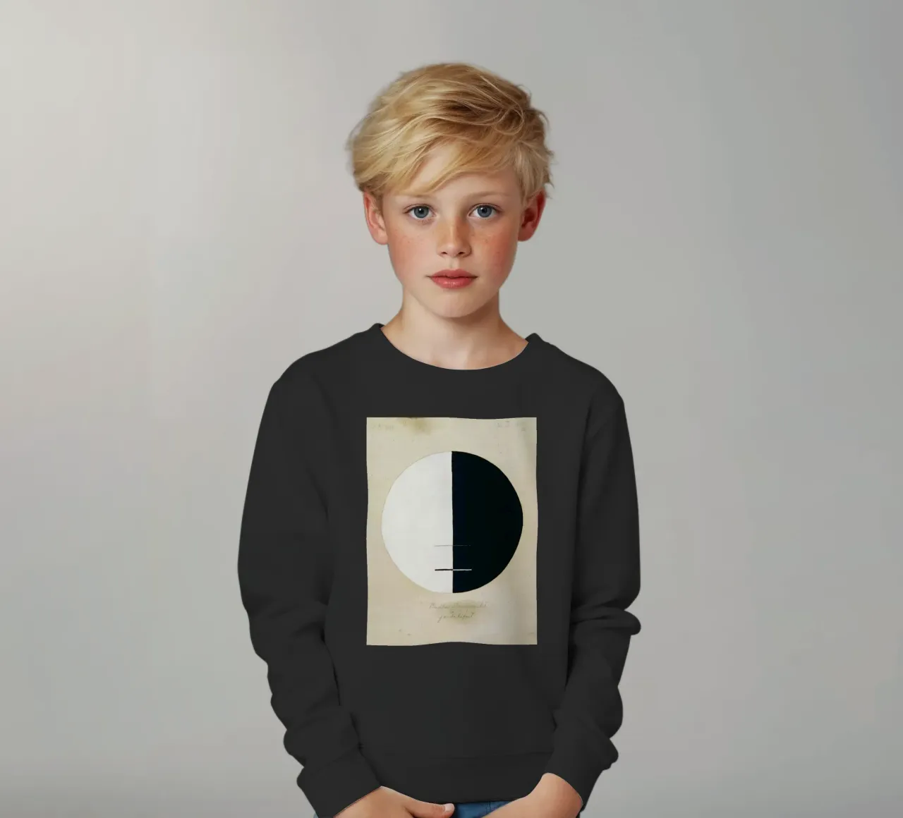 Hilma af Klint, Le point de vue des bouddhas dans la vie terrestre n° 3 sweat enfant de William Store