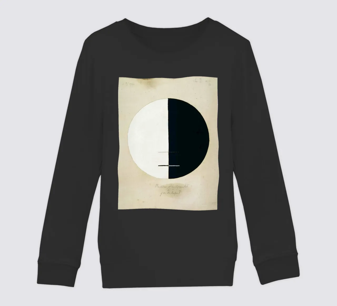 Hilma af Klint, Le point de vue des bouddhas dans la vie terrestre n° 3 sweat enfant de William Store