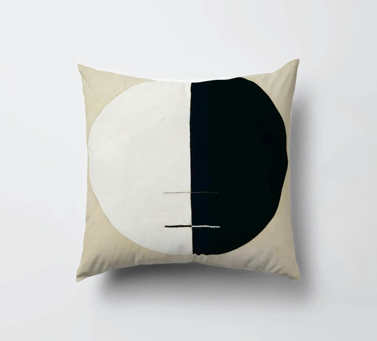 Hilma af Klint, Le point de vue des bouddhas dans la vie terrestre n° 3 coussin de William Store