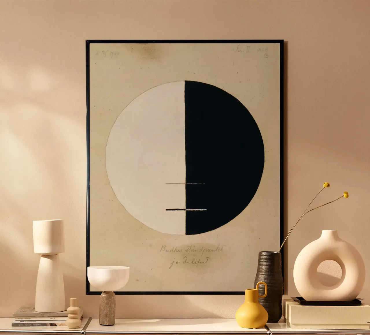 Hilma af Klint, Le point de vue des bouddhas dans la vie terrestre n° 3 hahnemühle de William Store