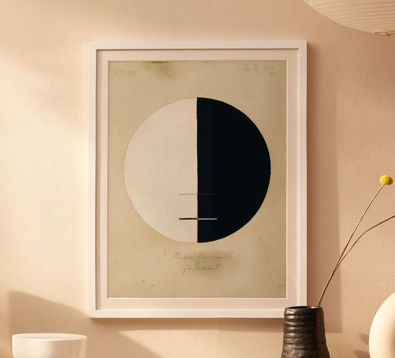 Hilma af Klint, Le point de vue des bouddhas dans la vie terrestre n° 3 hahnemühle de William Store