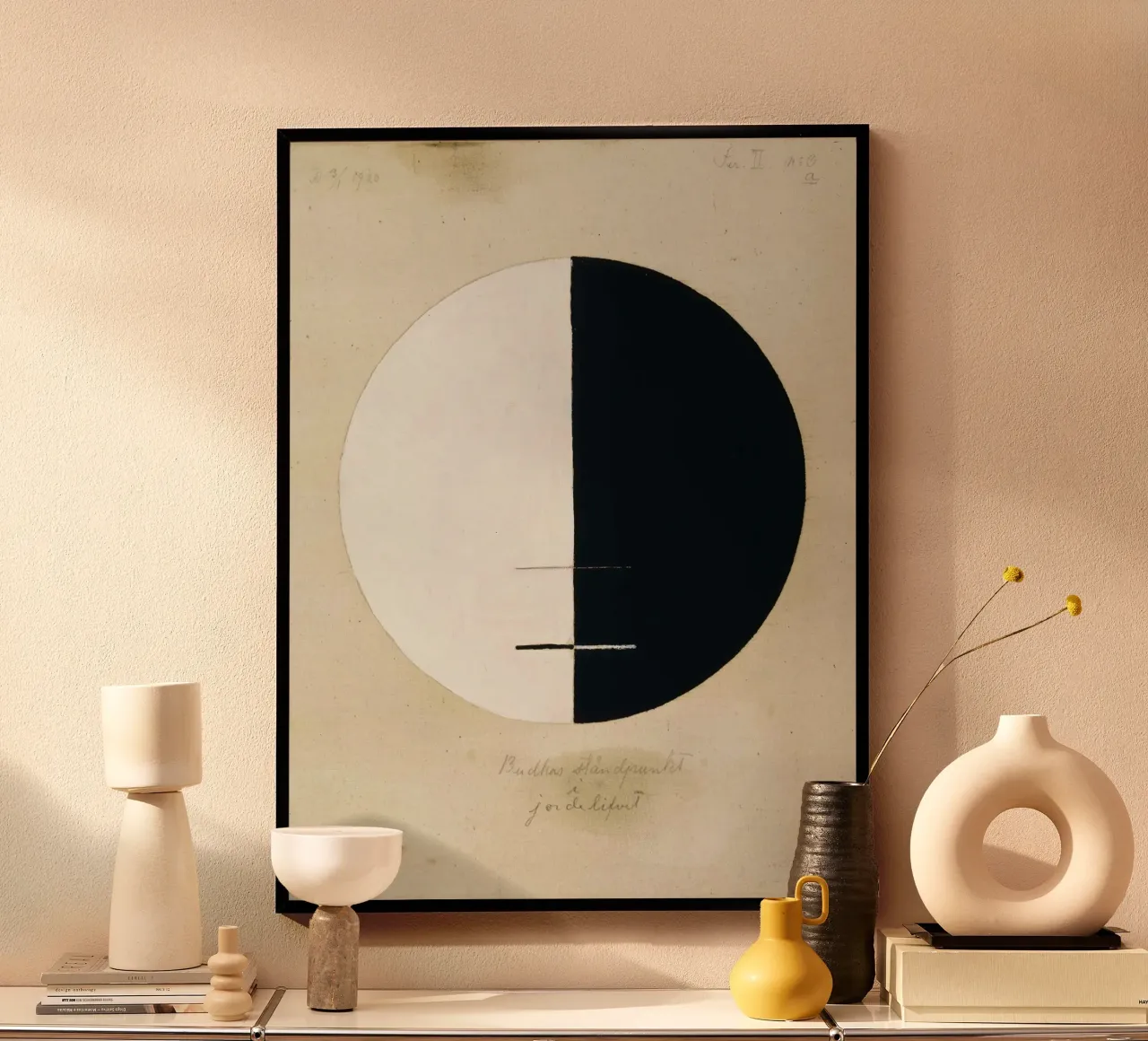 Hilma af Klint, Le point de vue des bouddhas dans la vie terrestre n° 3 hahnemühle de William Store