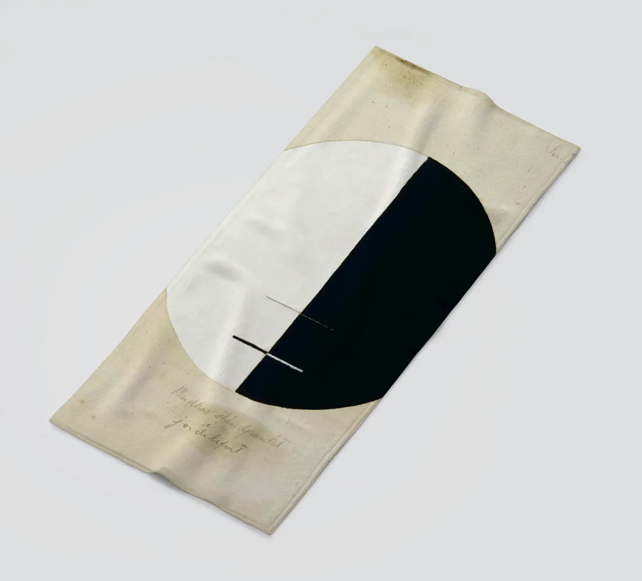 Hilma af Klint, Le point de vue des bouddhas dans la vie terrestre n° 3 serviette de plage de William Store