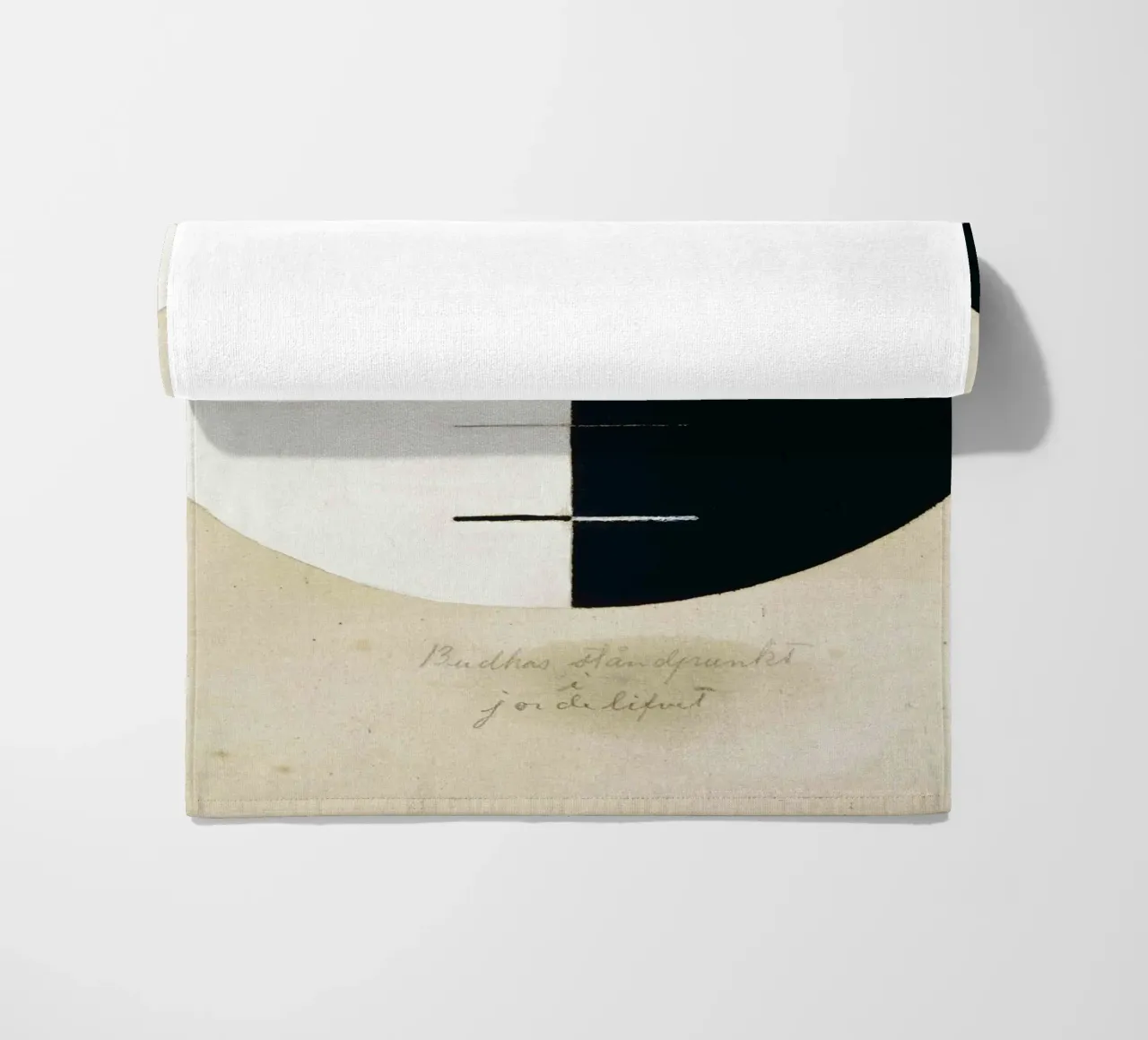 Hilma af Klint, Le point de vue des bouddhas dans la vie terrestre n° 3 serviette de plage de William Store