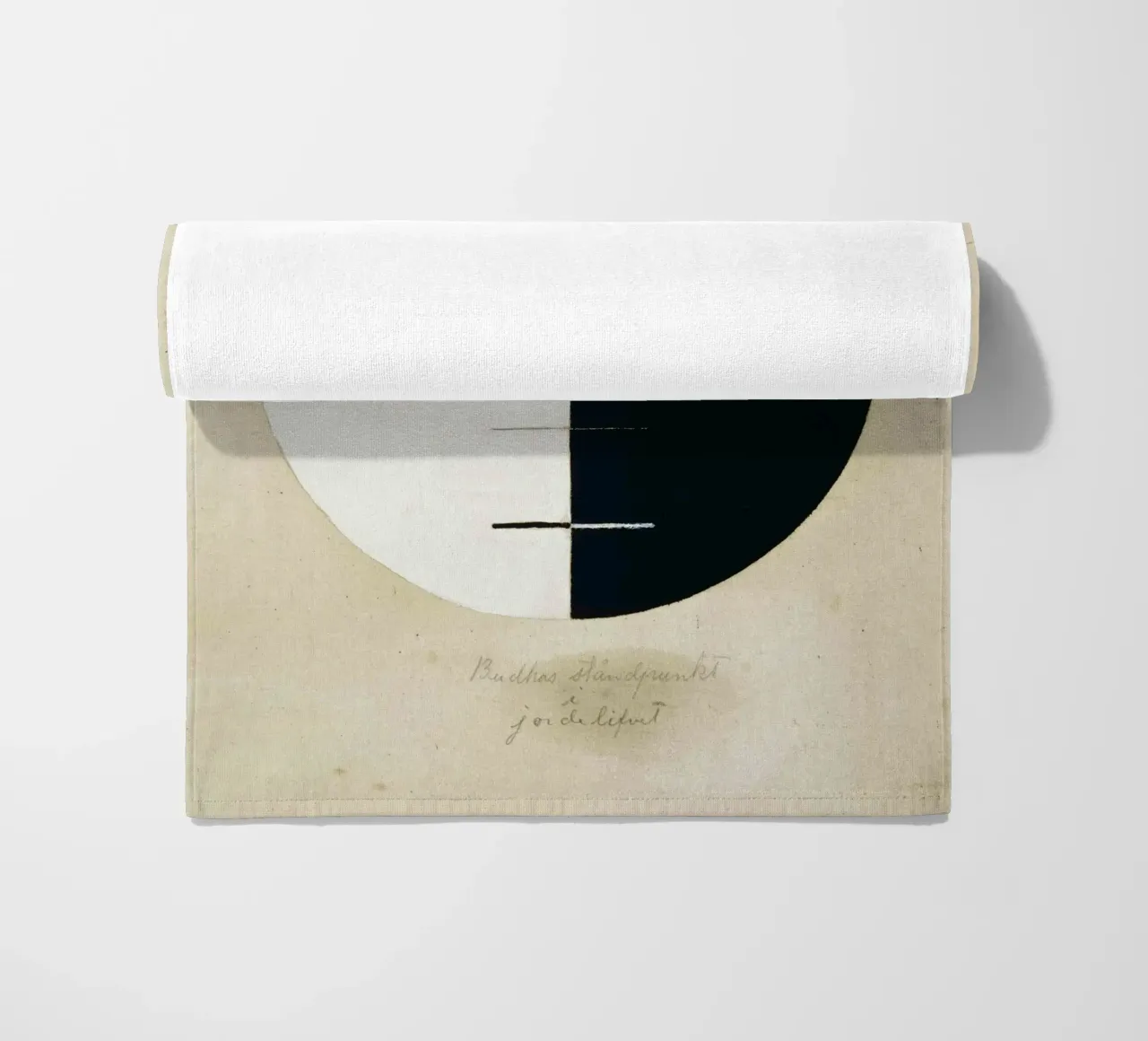 Hilma af Klint, Le point de vue des bouddhas dans la vie terrestre n° 3 serviette de plage de William Store