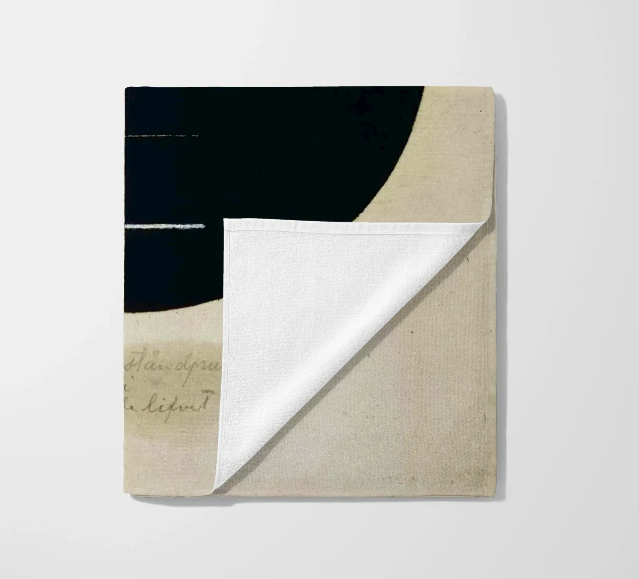 Hilma af Klint, Le point de vue des bouddhas dans la vie terrestre n° 3 serviette de plage de William Store