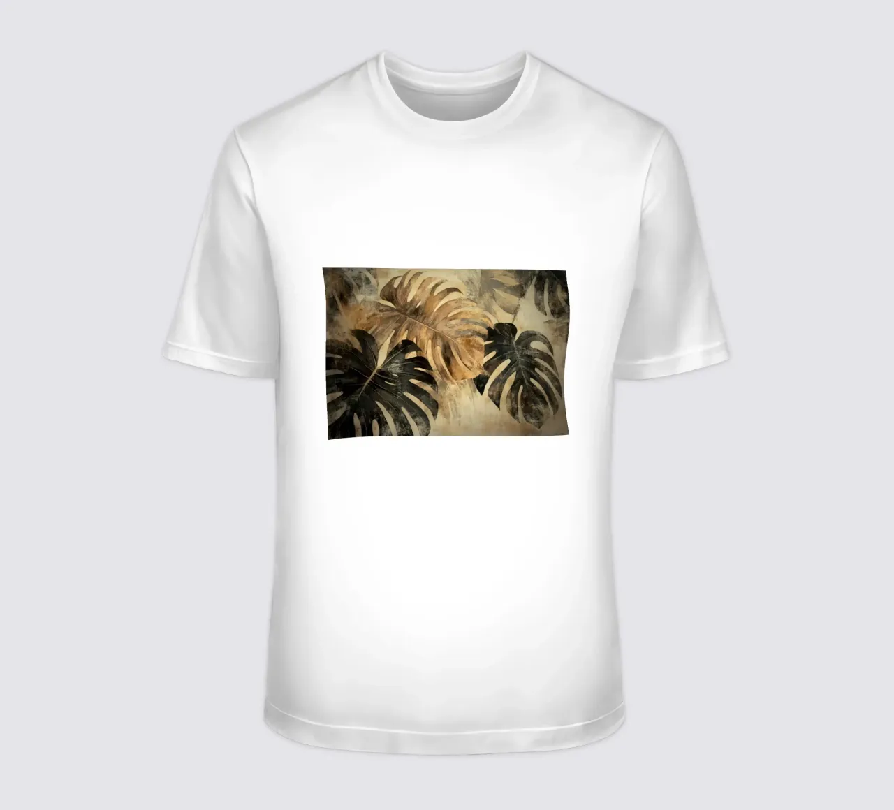 Foglie tropicali rustiche t-shirt da Modern Muse