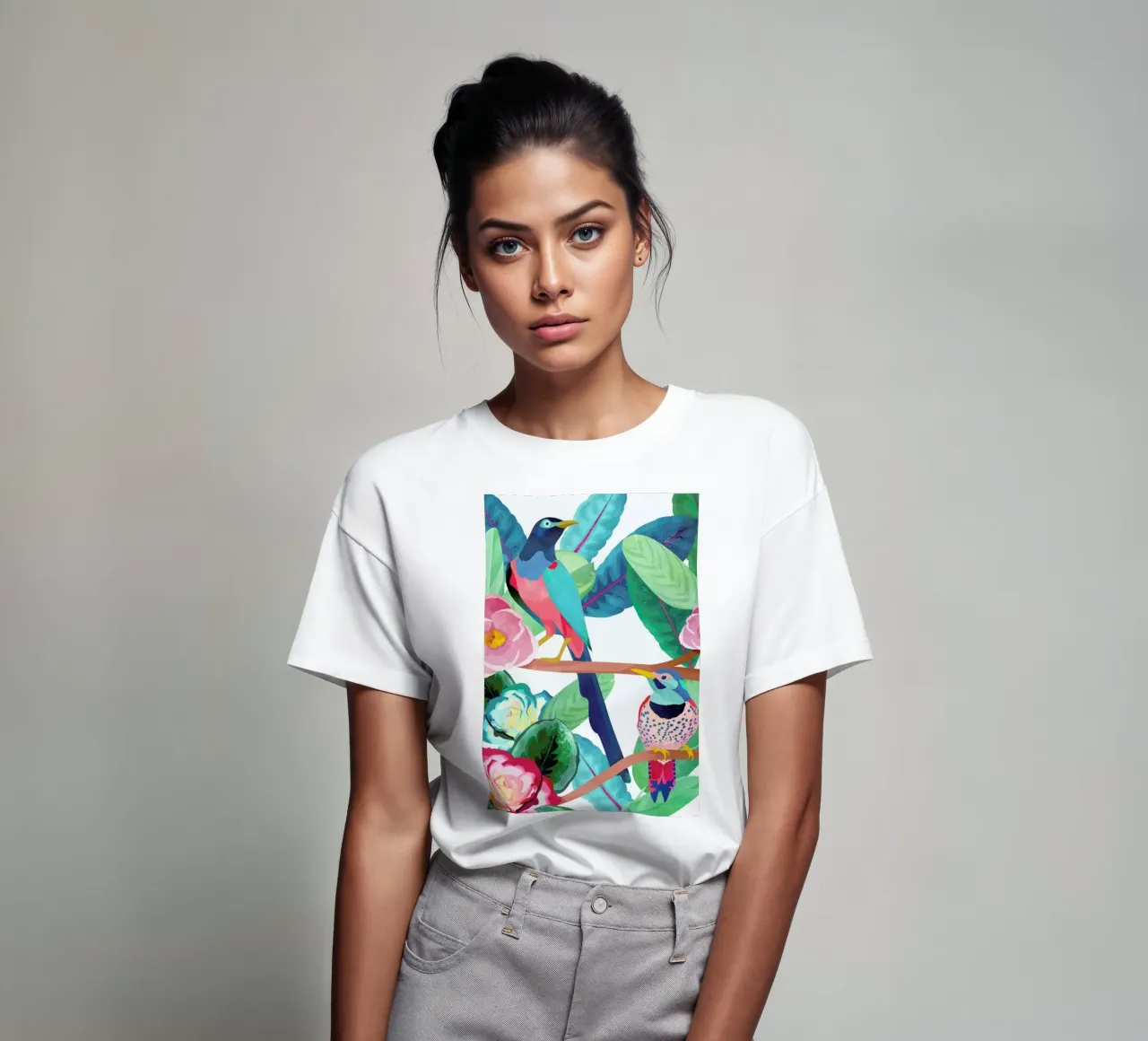 Birds of Spring t-shirt da Goed Blauw