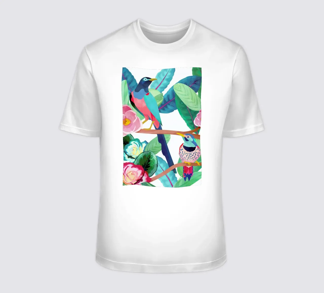 Birds of Spring t-shirt da Goed Blauw