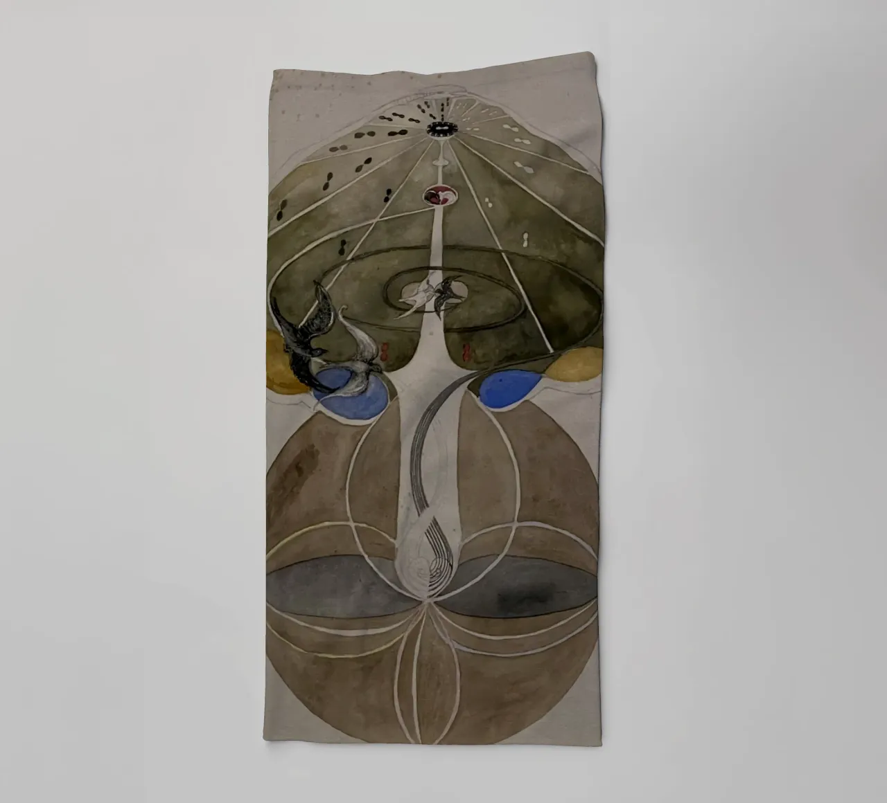 Hilma af Klint - The Tree Of Knowledge No. 2 Series W 1915 towel by William Store
