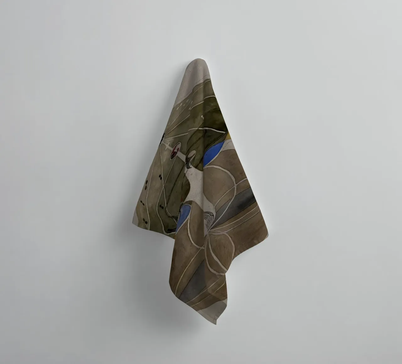 Hilma af Klint - The Tree Of Knowledge No. 2 Series W 1915 towel by William Store