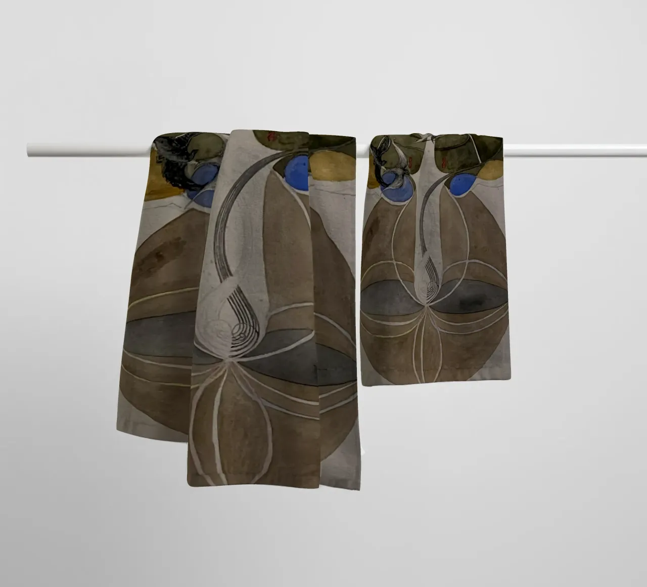 Hilma af Klint - The Tree Of Knowledge No. 2 Series W 1915 towel by William Store