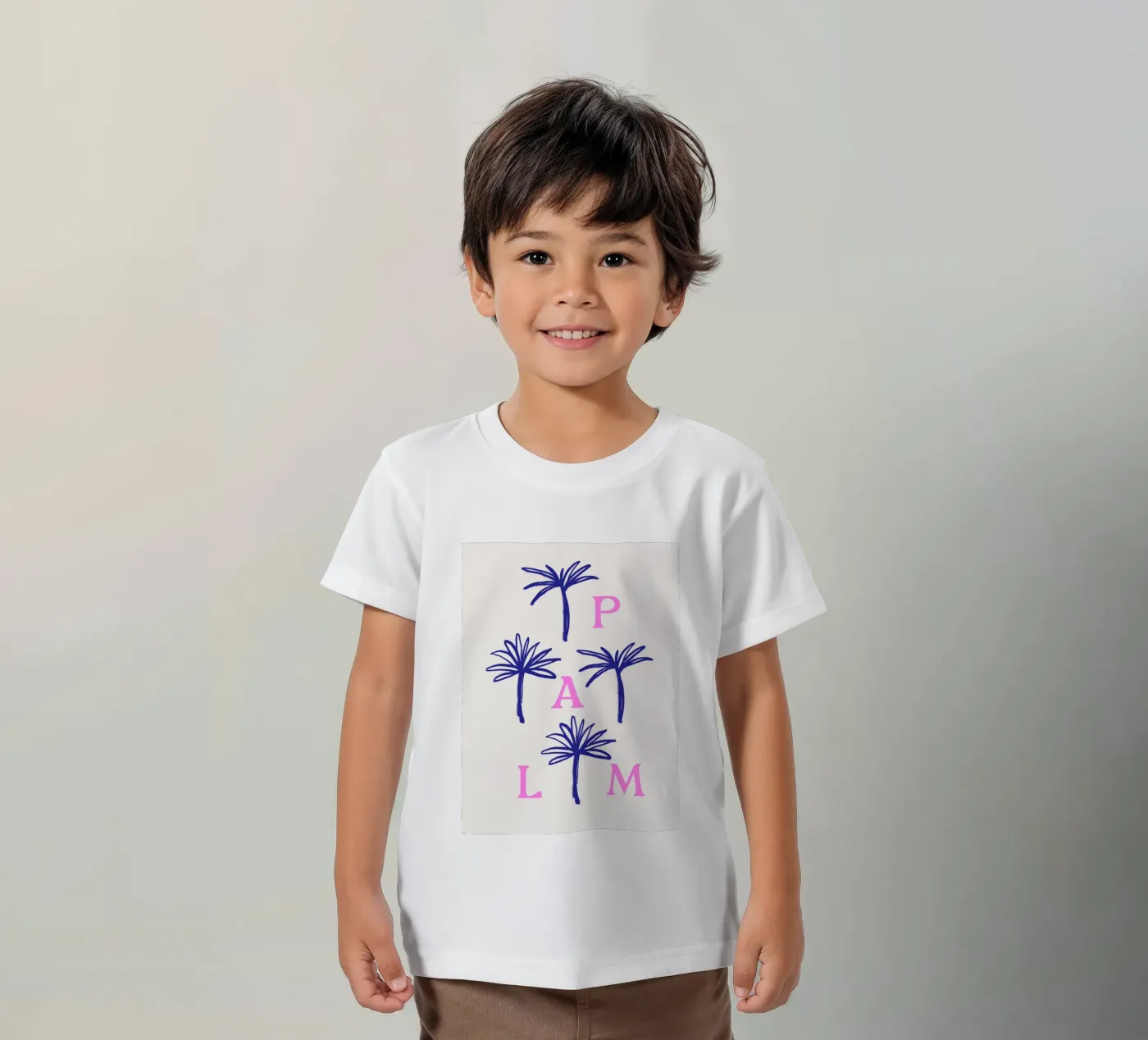 Palm t-shirt bambini da treechild