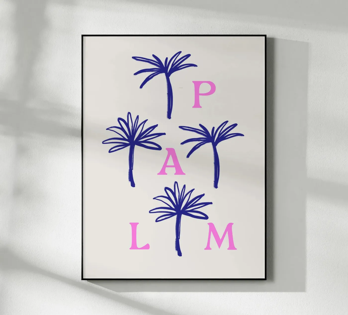 Palm acryl van treechild