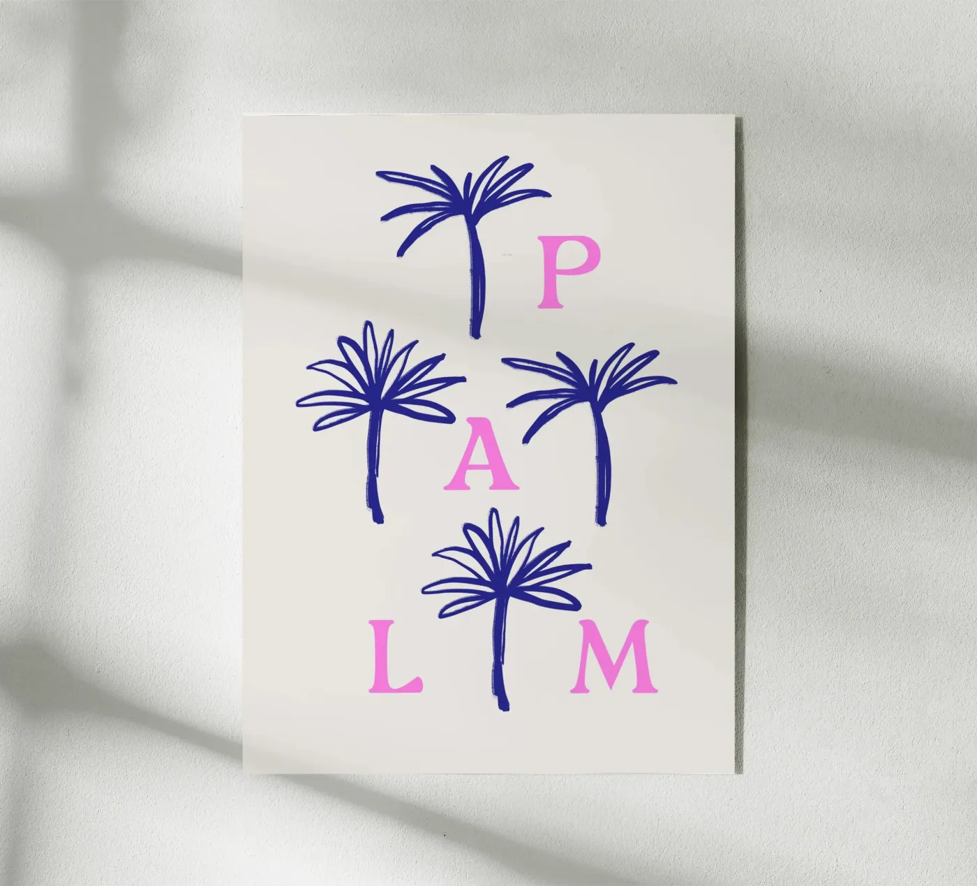 Palm acryl van treechild