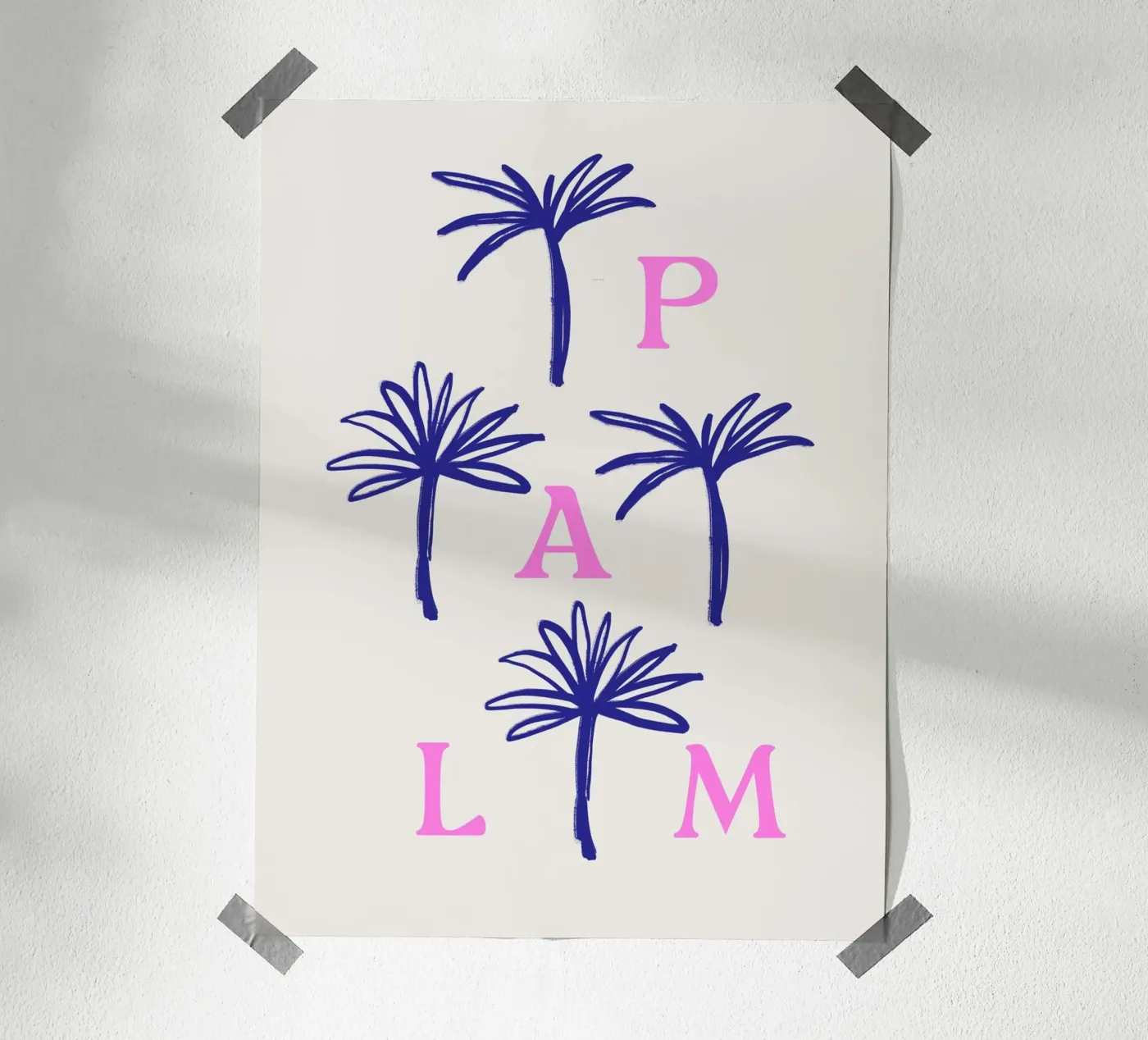 Palm poster van treechild