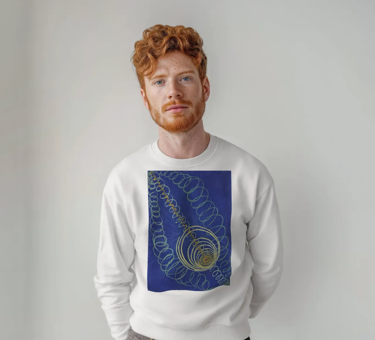 Hilma af Klint - Oerchaos, nr.16 (1907) sweatshirt van William Store