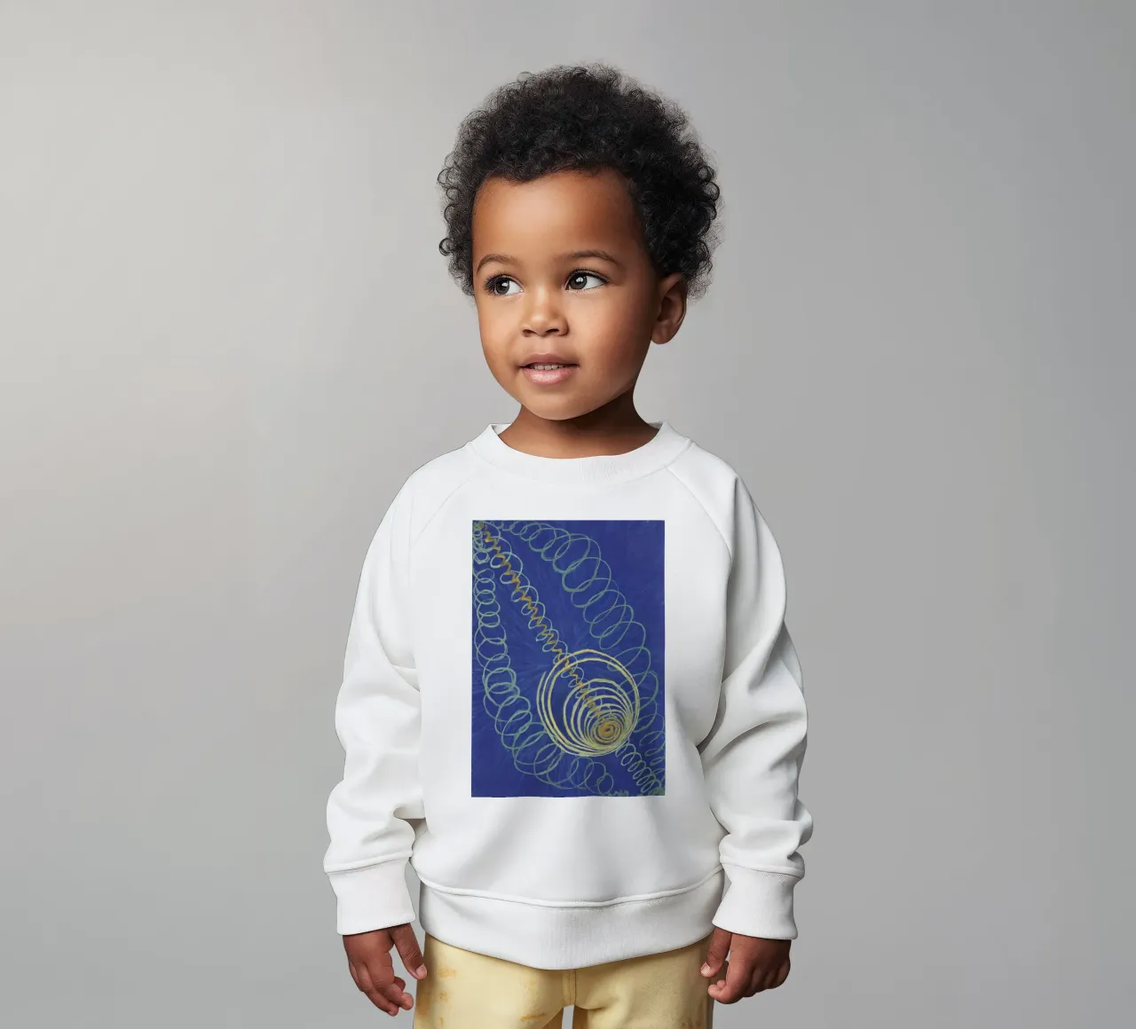 Hilma af Klint - Caos primordiale, n.16 (1907) felpa neonato da William Store