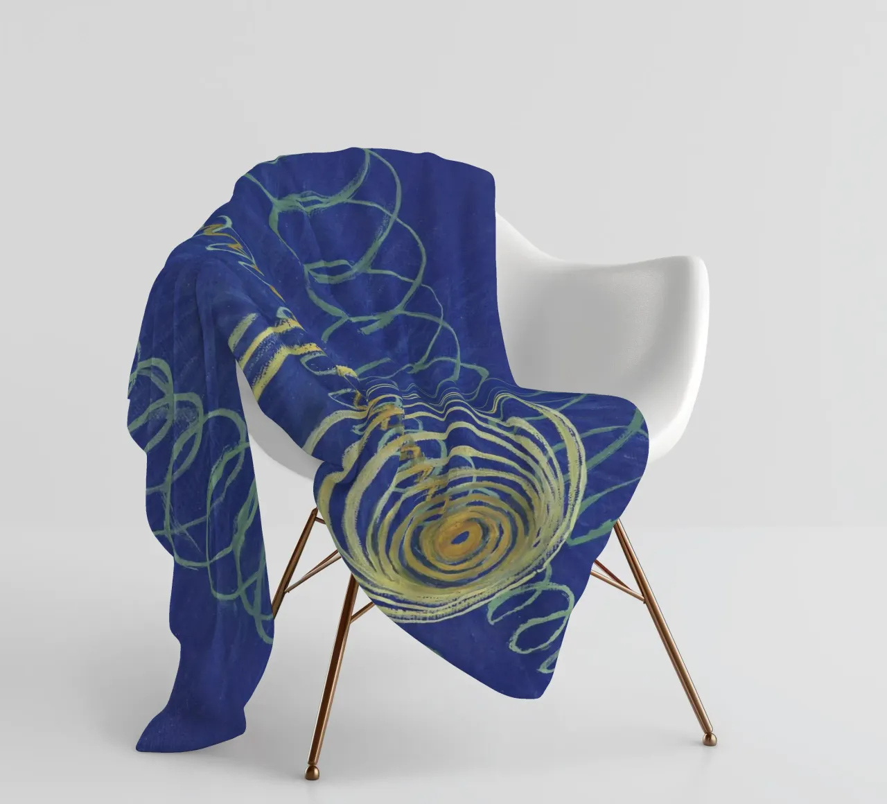 Hilma af Klint - Caos primordiale, n.16 (1907) coperta in pile da William Store