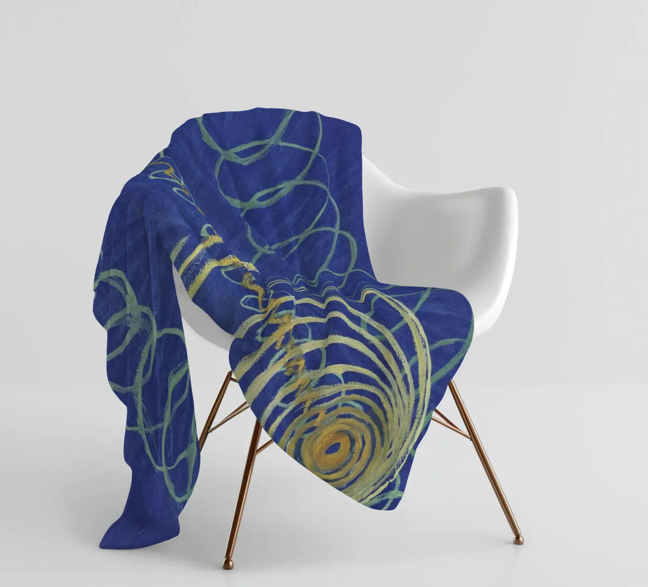 Hilma af Klint - Caos primordiale, n.16 (1907) coperta in pile da William Store