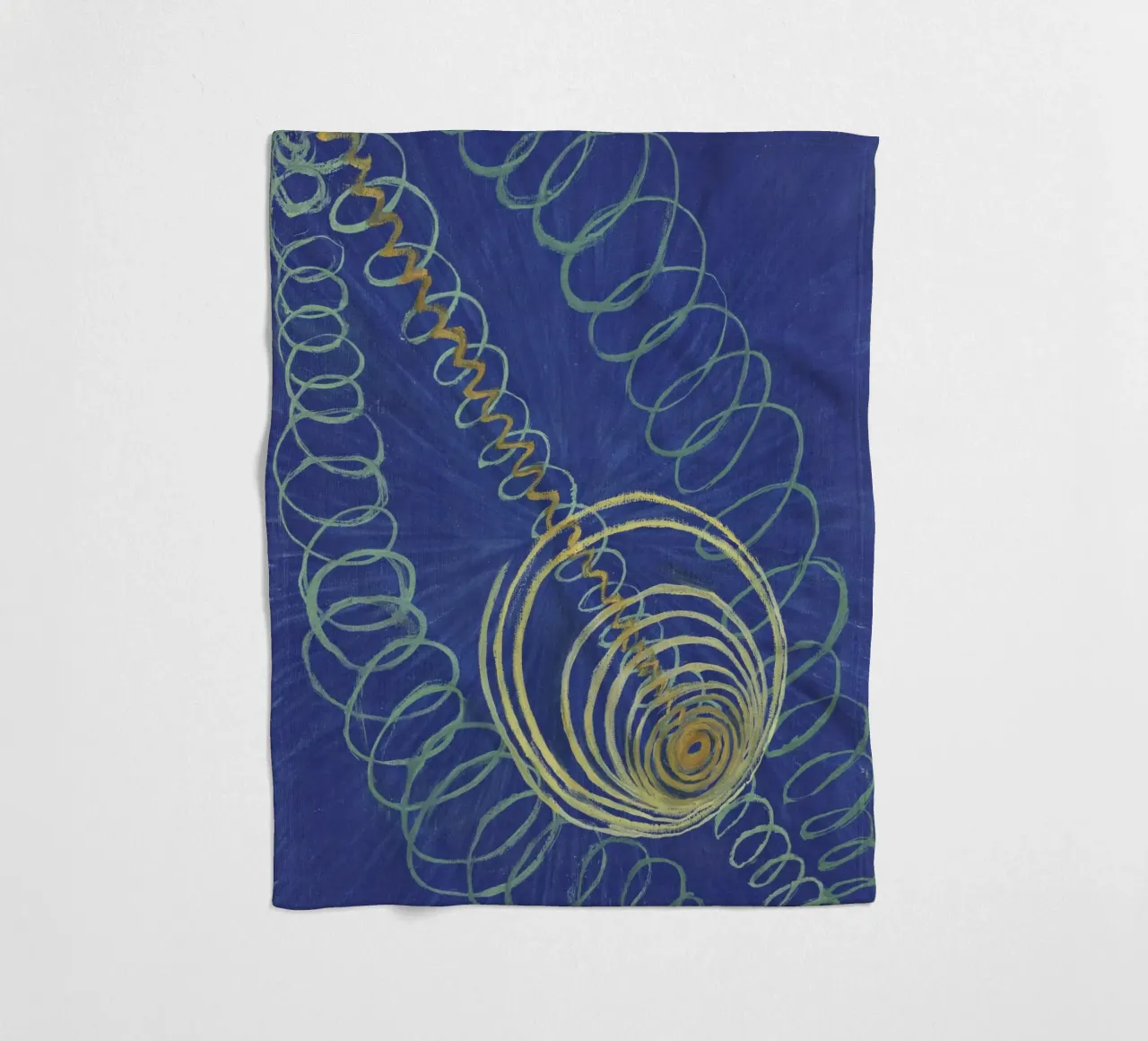 Hilma af Klint - Caos primordiale, n.16 (1907) coperta in pile da William Store