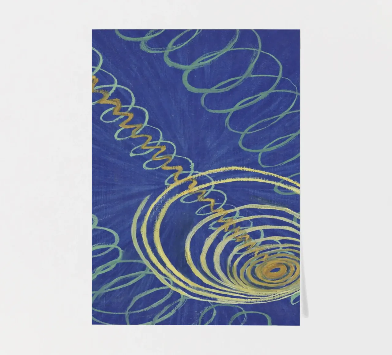 Hilma af Klint - Caos primordiale, n.16 (1907) foglio adesivo da William Store